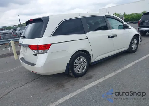 2016 Honda Odyssey Lx from USA, damaged, VIN 5FNRL5H22GB088966